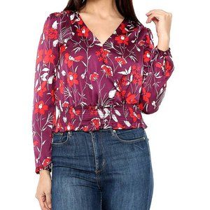 Guess Flower Flowy Blouse